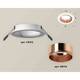 Комплект встраиваемого светильника Ambrella light Techno Spot XC6512005 SWH/PPG белый песок/золото розовое полированное (C6512, N6114), изображение 2