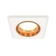 Комплект встраиваемого светильника Ambrella light Techno Spot XC6520004 SWH/PYG белый песок/золото желтое полированное (C6520, N6113)