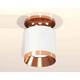 Комплект накладного светильника Ambrella light Techno Spot XS7401141 SWH/PPG белый песок/золото розовое полированное (N7930, C7401, N7035), изображение 3