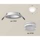 Комплект встраиваемого светильника Ambrella light Techno Spot XC7621043 SWH/FR/CL белый песок/белый матовый/прозрачный (C7621, N7160), изображение 2