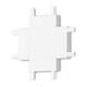Коннектор X-образный Ambrella light Track System Magnetic Ultra Slim GV1124