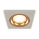 Комплект встраиваемого светильника Ambrella light Techno Spot XC7633005 SGR/PYG серый песок/золото желтое полированное (C7633, N7014)