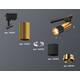 Комплект трекового светильника Ambrella light Track System XT (A2521, C6327, A2010, C6302, N6134) XT6302070, изображение 2
