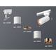 Комплект трекового светильника Ambrella light Track System XT (A2520,C6301,A2063,C6301,N6114) XT6301030, изображение 2