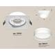 Комплект встраиваемого светильника Ambrella light Techno Spot XC (C8061, N8477) XC8061021, изображение 2