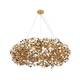 Подвесная люстра Crystal Lux GARDEN SP9 D800 GOLD