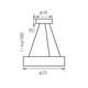 Подвесной светильник Kanlux JASMIN C 370-B 36506, изображение 2