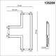 Соединитель T-образный с токопроводом для низковольтного шинопровода Novotech Shino Smal 135209, изображение 4