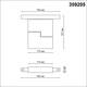 Трековый светодиодный светильник для низковольтного шинопровода Novotech Shino Flum 359205, изображение 4