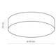 Потолочный светильник TK Lighting 1581 Rondo White, изображение 3