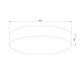 Потолочный светильник TK Lighting 2443 Rondo White, изображение 3