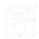 Потолочная люстра TK Lighting 3318 Marco Green, изображение 2