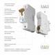 Автоматический выключатель Werkel 1P 25А C 4,5кА W901P254 4690389192593, изображение 3