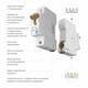 Автоматический выключатель Werkel 1P 32А C 4,5кА W901P324 4690389192647, изображение 3