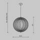 Подвесной светильник Maytoni Modern Roots MOD197PL-01W1, изображение 6
