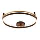 Потолочный светодиодный светильник Crystal Lux Fernando PL72W Led Black/Gold, изображение 3