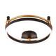 Потолочный светодиодный светильник Crystal Lux Fernando PL48W Led Black/Gold, изображение 3