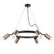 Подвесная люстра Lightstar Rullo (571016+214430-6+202431-6) LR0163061, изображение 3