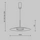 Подвесной светодиодный светильник Maytoni El MOD041PL-L15W3K1, изображение 2
