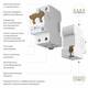 Дифференциальный автомат Werkel 1P+N 40A 30mA 6kA C A W922P164 4690389201752, изображение 3