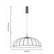 Подвесной светодиодный светильник Favourite Vertex 4285-8P, изображение 2