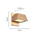 Уличный настенный светодиодный светильник Favourite Trapezium 4301-1W, изображение 2