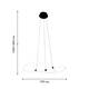 Подвесной светодиодный светильник F-Promo Vendel 4471-3P, изображение 2